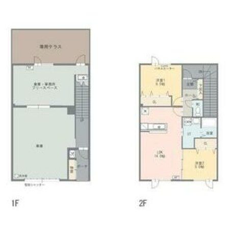 SETTLE ZⅢ protean G棟の物件間取画像